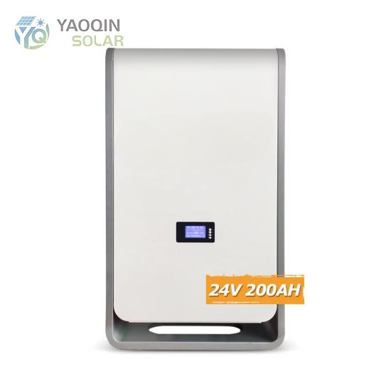 24V 25.6V Wall Mounted 200AH 400AH 600AH Lithium Ion Battery 5KWH 10KWH 15KWH 20KWH Powerwall for Home Storage System