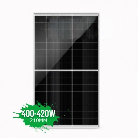 HJT 400Watt 410Watt 420Watt Half Cells Solar Module 400W 410W 415W Photovoltaic PV With Balck Frame