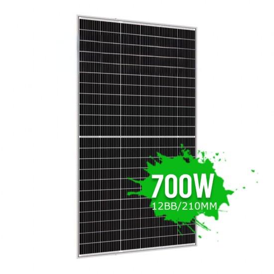 12BB Half Cut Cells Monocrystalline Solar Panels 680W 690W 695W 700W Solar Module