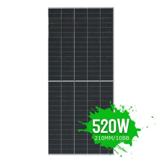150Cells 210mm PERC Mono Half Cut Solar PV Moduels 520W 510W 500W Monocrystalline Silicon Solar Panels