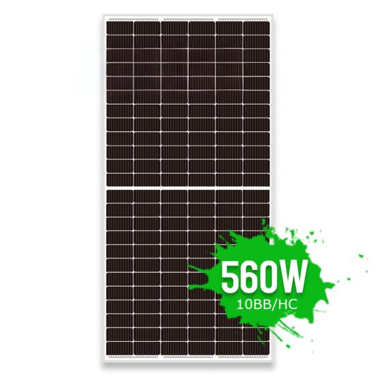 182mm Mono 540w 550w 560w 600w Solar Panels 144cells 72cell Monocrystalline