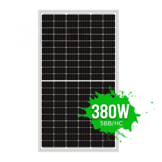 120cells Half Cut PV Module 350w 360w 370w 380w Solar Panel 9BB Mono
