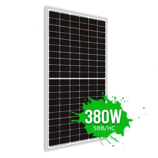 9BB 60cells Mono Solar Panel 380w 370w 360w 350w Half Cut Cells Module