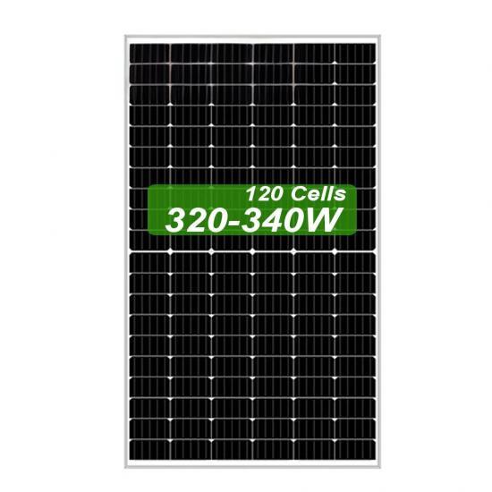 5BB Half Cut 120cells Mono Solar Panel 320w 325w 330w 335w 340w PV Modules
