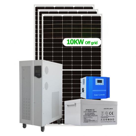 Split phase 10kw off grid solar system for home