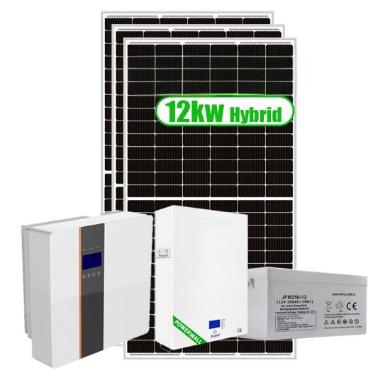 10KW 15KW 20KW 25KW 30KW On Off Grid Hybrid System 240V Solar Energy Storage Systems with Lithium Ion Battery 20KWH