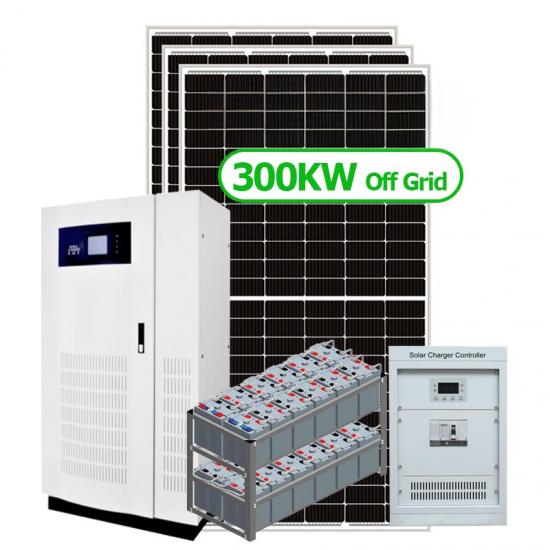 Commercial Industrial Custo Energia Solar 300 KW Sistema Solar 300 KW