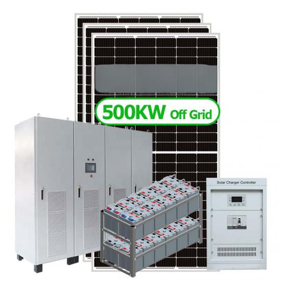 Off Grid Solar Power System 500 KW Solar Project 200KW 300KW 500KW Commercial Solar System