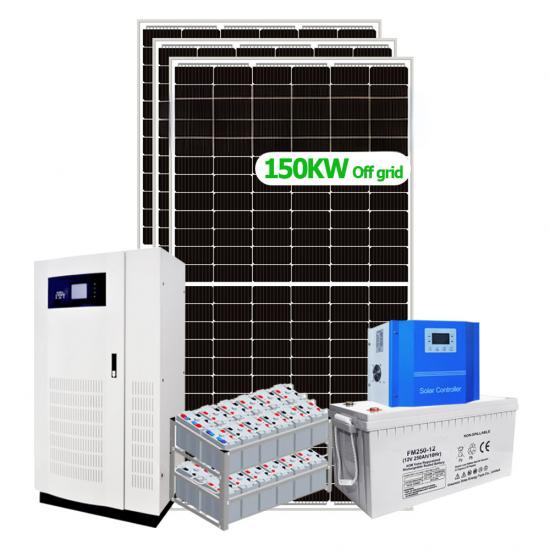 Solar Battery Storage 100KW 150KW Off Grid Solar System Cost with Lithium Ion Battery 200KWH