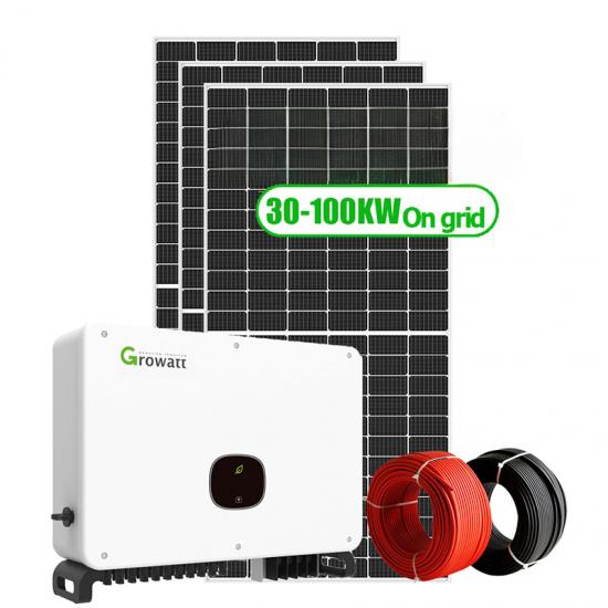 50 KW Solar System Price 30 KW 50 KW 60 KW 80 KW 100 KW Solar Panel System Solar Plant Cost