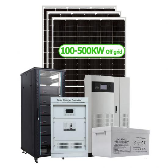 100KW Off Grid Solar Panel Systems 200KW 300KW Solar Photovoltaic System