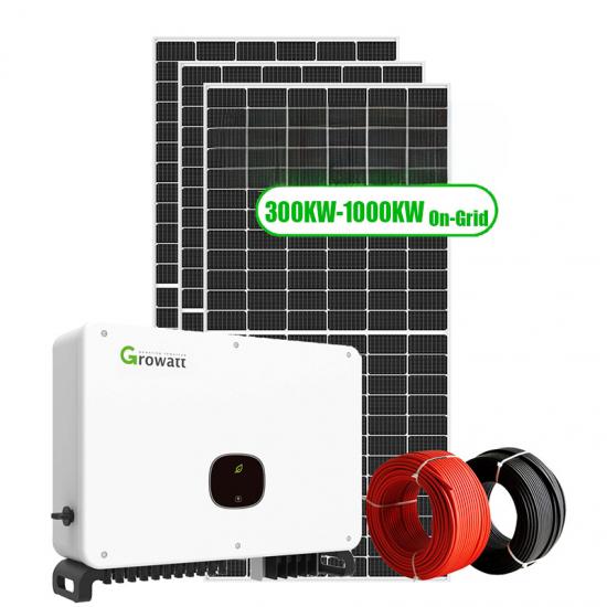 Industrial Commercial Solar System 500 KW 800 KW 1 MW Solar Power System 1 MW Solar Power Plant