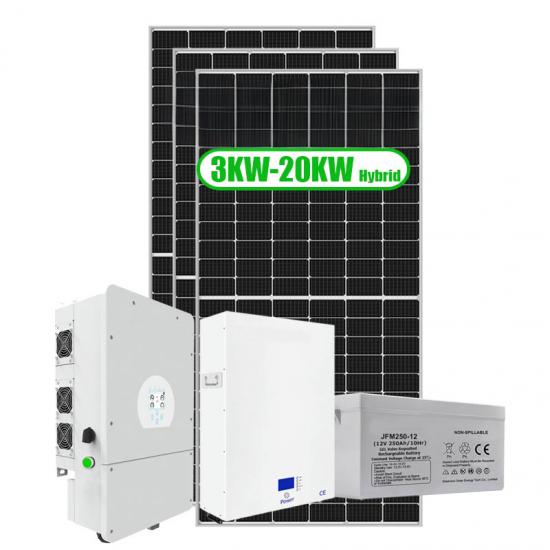 Split Phase 120v/240v Home Energy 5kw 10kw Storage Solar Power System for Sale